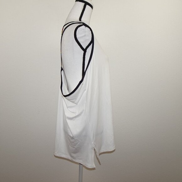 Under Armour Tank Top Women's Size 3X White Racerback Gym Workout United We Win - Picture 4 of 10